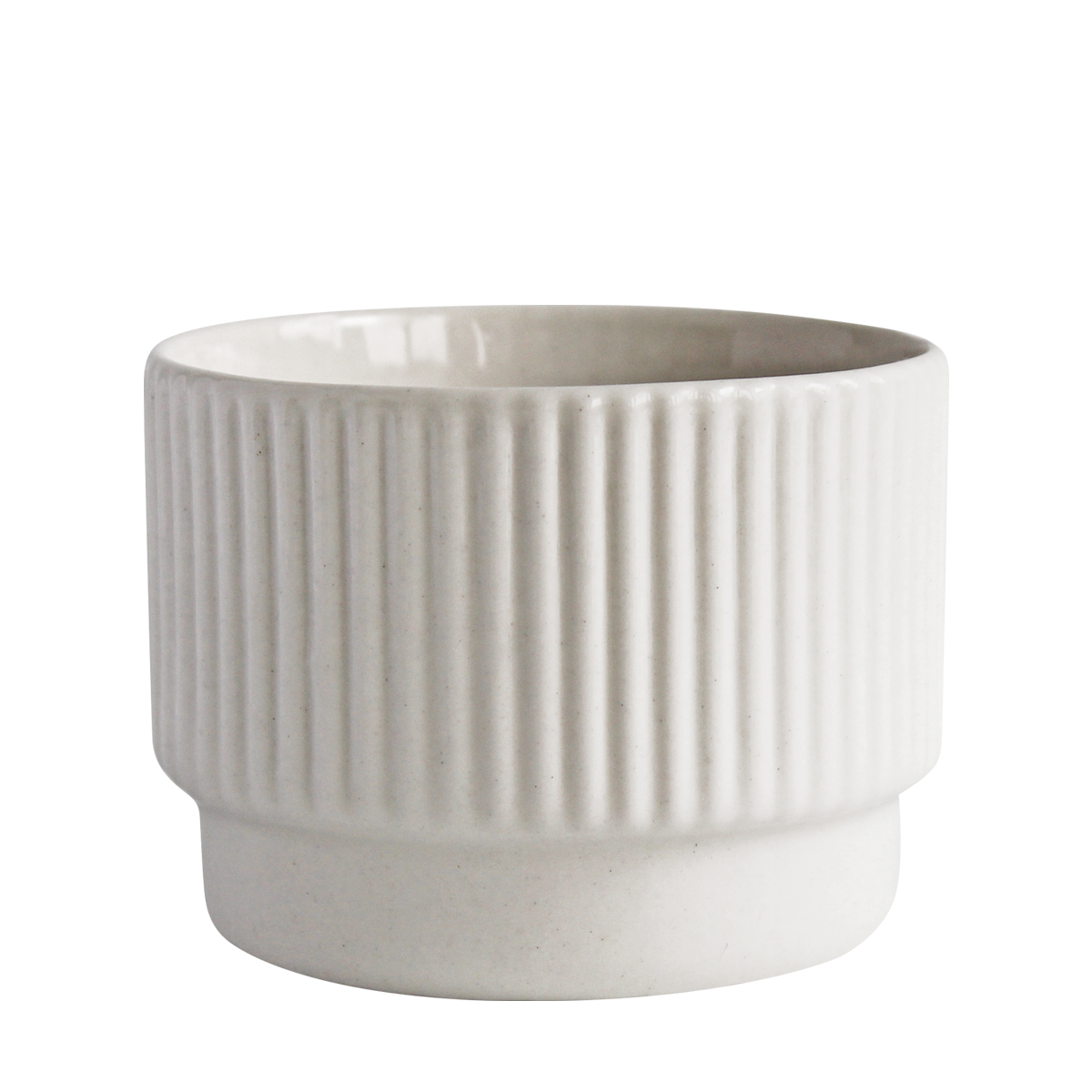 Ribbed Cappuccino Mug 120ml Archive Studio