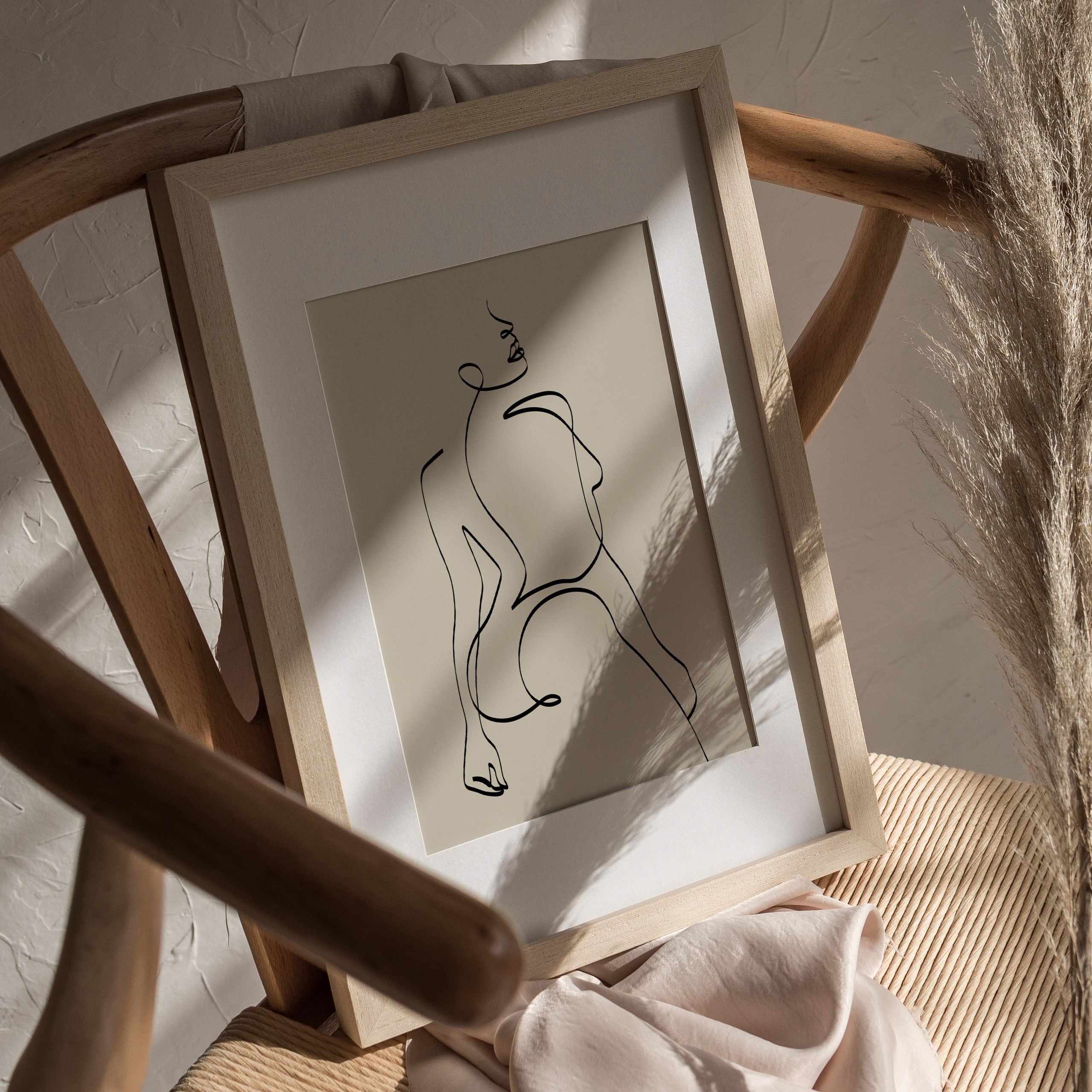 Female Form Unframed Print LXR Create