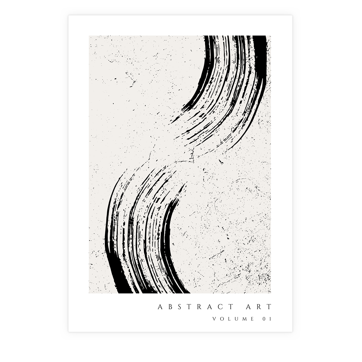 Speckled Brushstroke Unframed Print LXR Create