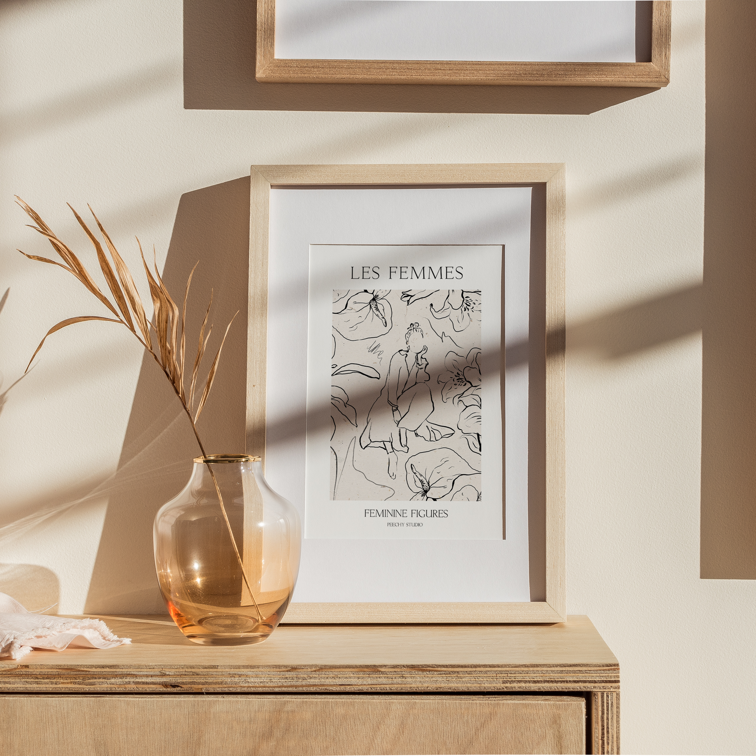 Les Femmes Unframed Poster Peechy