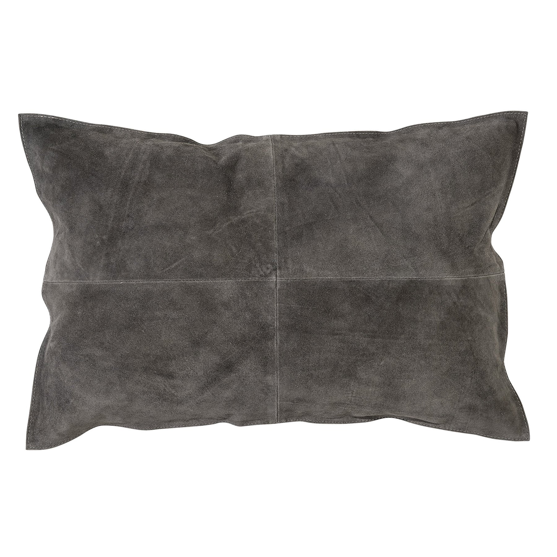 Grey Suede Cushion Bloomingville