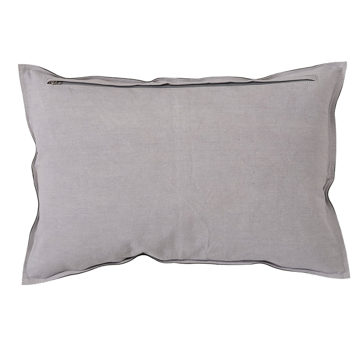 Grey Suede Cushion Bloomingville