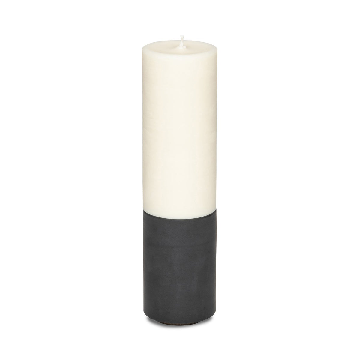 Slim Holder & Candle Set Concrete & Wax