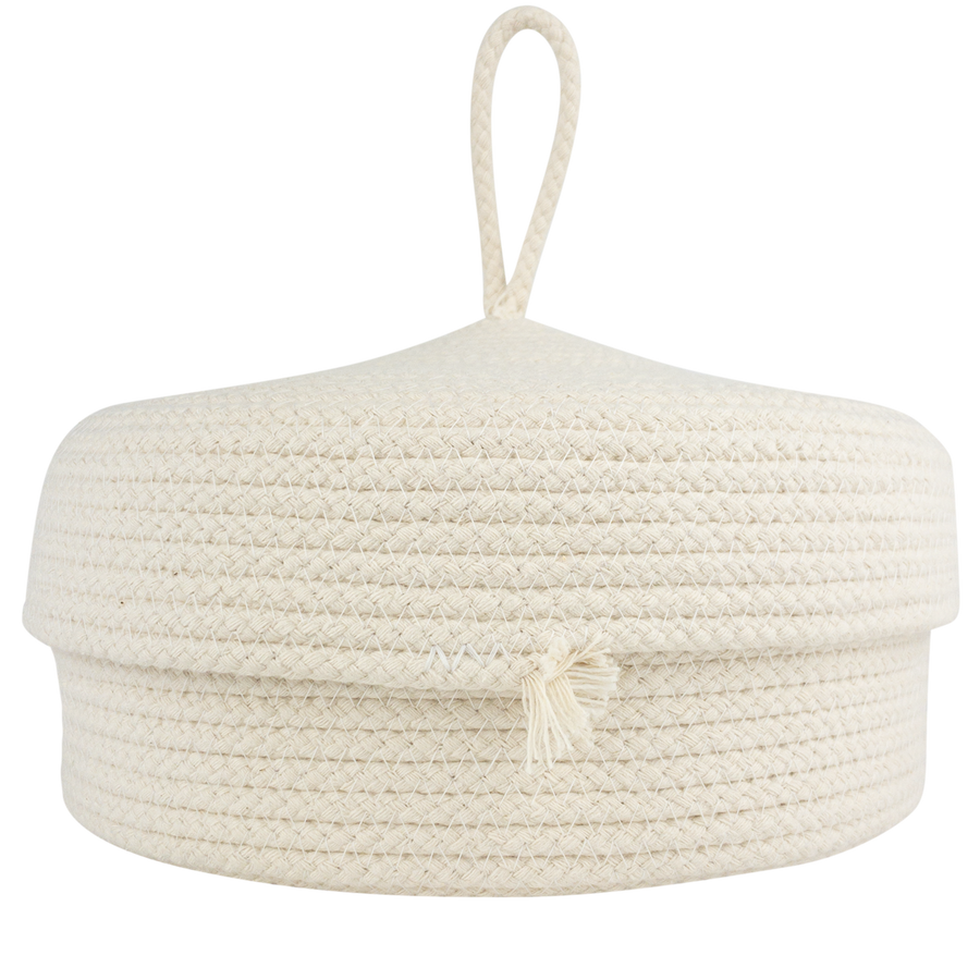 Cotton Rope Basket, Knotsy Brighton Home Accessories Northern Nook