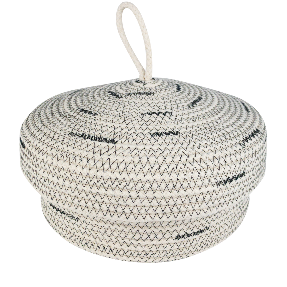Cotton Rope Basket, Knotsy Brighton Home Accessories Northern Nook