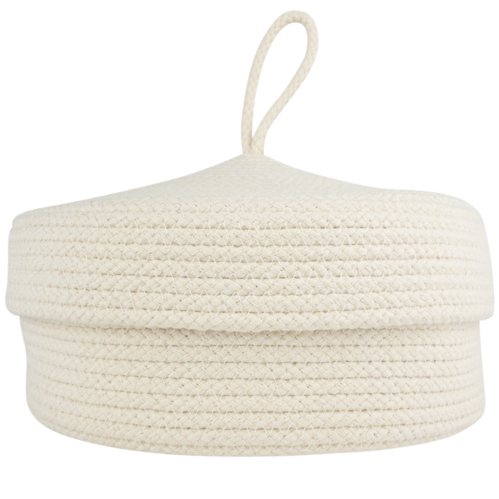 Cotton Rope Basket, Knotsy Brighton Home Accessories Northern Nook